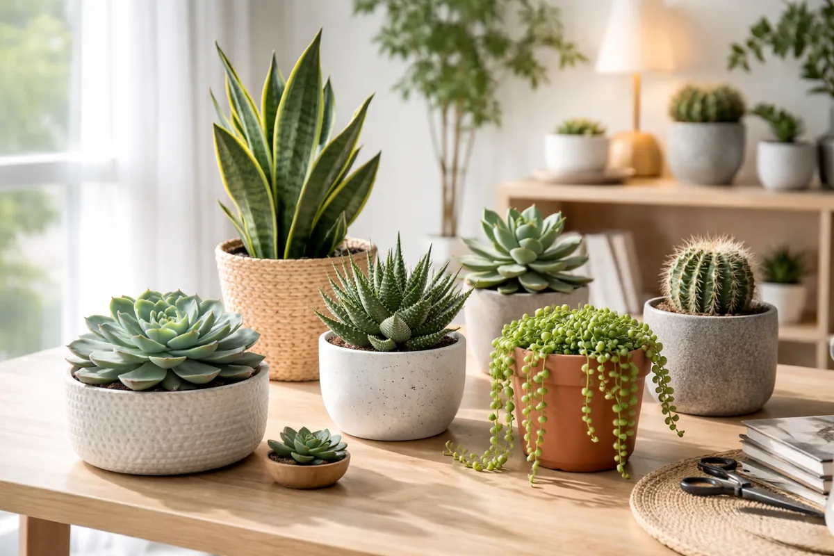 Quel type de succulente choisir pour mon appartement