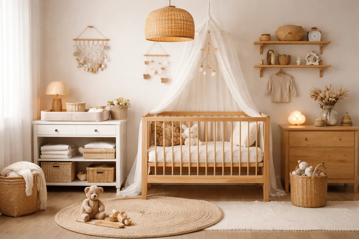 Quels accessoires puériculture choisir pour une chambre d'enfant élégante et pratique